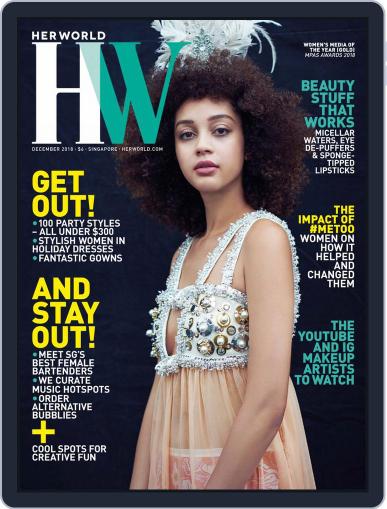 Her World Singapore December 1st, 2018 Digital Back Issue Cover