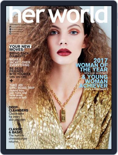 Her World Singapore September 1st, 2017 Digital Back Issue Cover