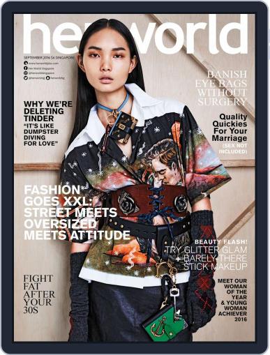 Her World Singapore September 1st, 2016 Digital Back Issue Cover