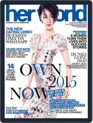 Her World Singapore (Digital) Subscription                    December 18th, 2014 Issue