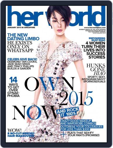 Her World Singapore December 18th, 2014 Digital Back Issue Cover