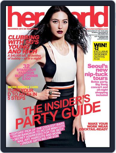 Her World Singapore December 11th, 2013 Digital Back Issue Cover