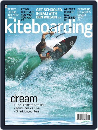 Kiteboarding January 1st, 2010 Digital Back Issue Cover