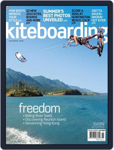 Kiteboarding November 1st, 2009 Digital Back Issue Cover
