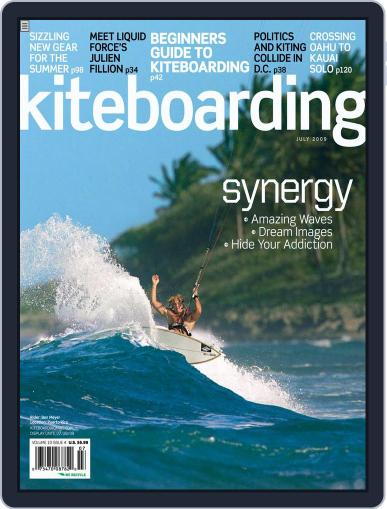 Kiteboarding July 1st, 2009 Digital Back Issue Cover