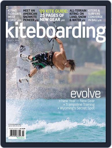 Kiteboarding January 6th, 2009 Digital Back Issue Cover
