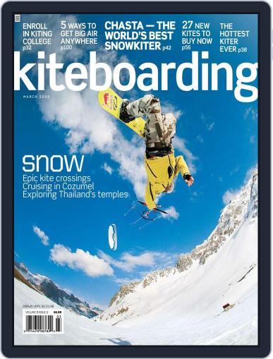 Kiteboarding January 8th, 2008 Digital Back Issue Cover