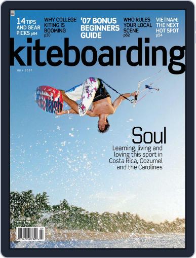 Kiteboarding May 15th, 2007 Digital Back Issue Cover