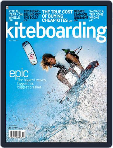 Kiteboarding March 16th, 2007 Digital Back Issue Cover
