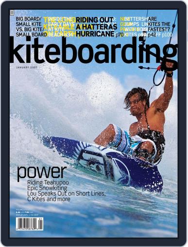 Kiteboarding November 3rd, 2006 Digital Back Issue Cover