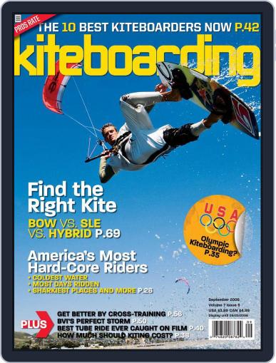 Kiteboarding July 12th, 2006 Digital Back Issue Cover