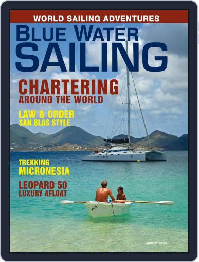 Blue Water Sailing August 1st, 2018 Digital Back Issue Cover