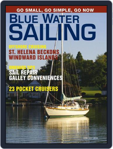 Blue Water Sailing June 1st, 2018 Digital Back Issue Cover