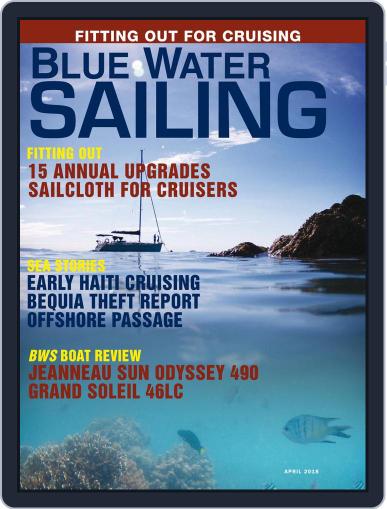 Blue Water Sailing April 1st, 2018 Digital Back Issue Cover
