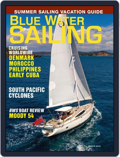 Blue Water Sailing March 1st, 2018 Digital Back Issue Cover