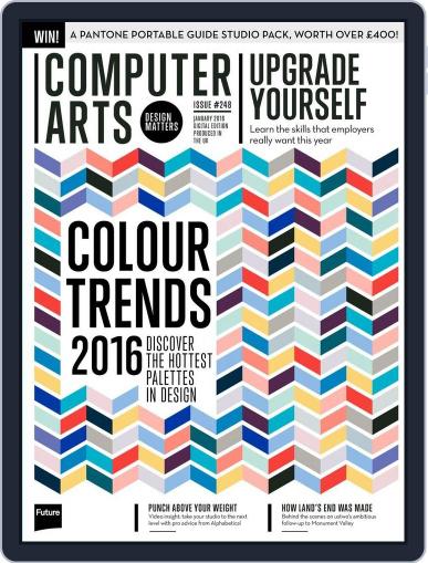 Computer Arts December 11th, 2015 Digital Back Issue Cover