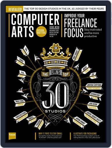 Computer Arts November 1st, 2015 Digital Back Issue Cover