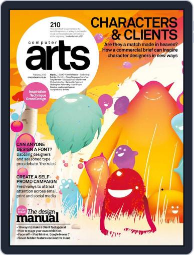 Computer Arts January 9th, 2013 Digital Back Issue Cover