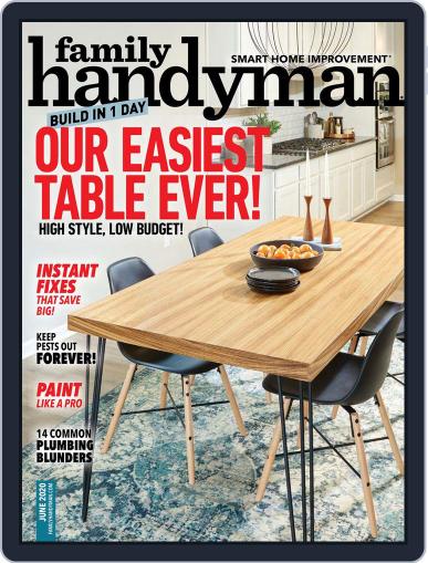 Family Handyman (Digital) June 1st, 2020 Issue Cover