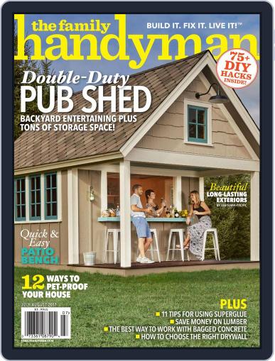 Family Handyman July 1st, 2017 Digital Back Issue Cover