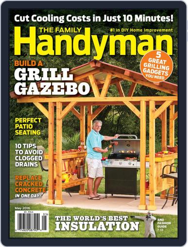 Family Handyman (Digital) May 1st, 2016 Issue Cover