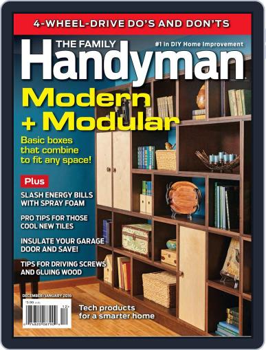 Family Handyman December 1st, 2015 Digital Back Issue Cover