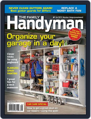 Family Handyman September 1st, 2015 Digital Back Issue Cover