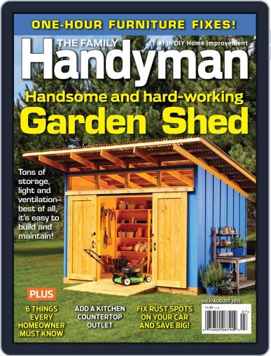 Family Handyman July 1st, 2015 Digital Back Issue Cover