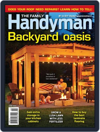 Family Handyman June 1st, 2015 Digital Back Issue Cover
