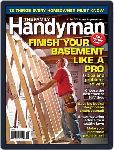 Family Handyman May 1st, 2015 Digital Back Issue Cover
