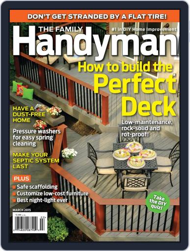 Family Handyman March 1st, 2015 Digital Back Issue Cover