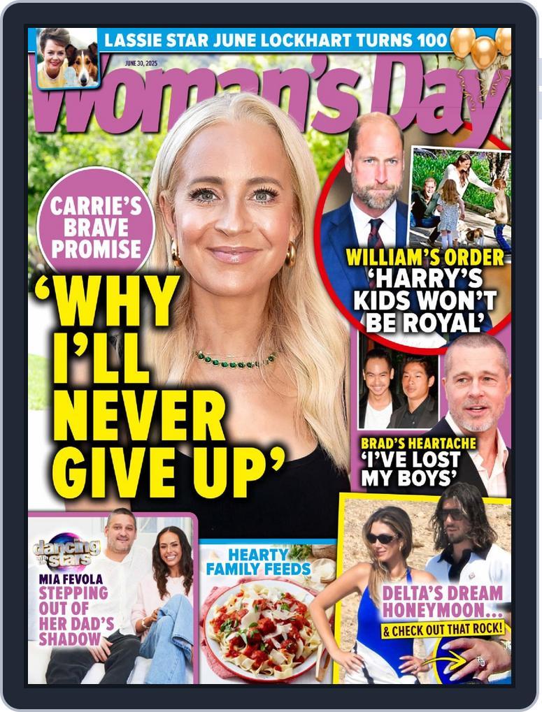 Woman's Day Australia (Digital) Subscription                    June 22nd, 2025 Issue