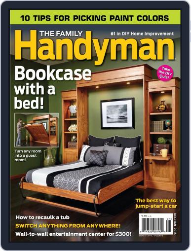 Family Handyman December 1st, 2014 Digital Back Issue Cover