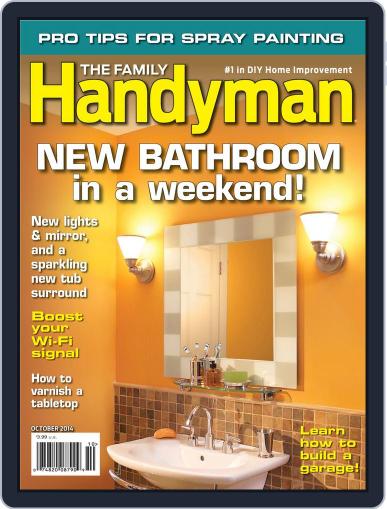 Family Handyman October 1st, 2014 Digital Back Issue Cover