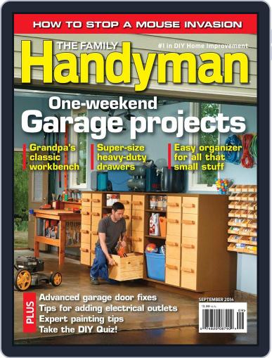 Family Handyman September 1st, 2014 Digital Back Issue Cover