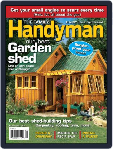Family Handyman July 1st, 2014 Digital Back Issue Cover