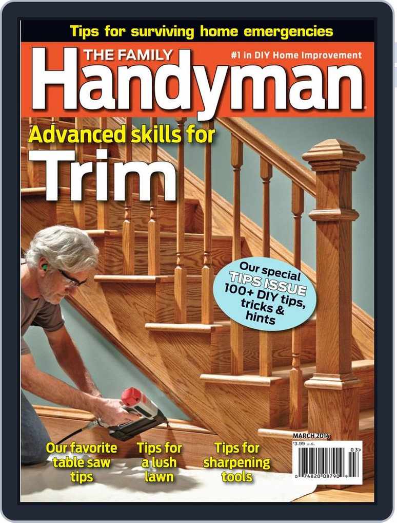 Family Handyman Back Issue March 2014 (Digital) - DiscountMags.com