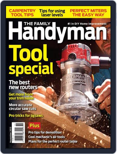 Family Handyman November 1st, 2013 Digital Back Issue Cover