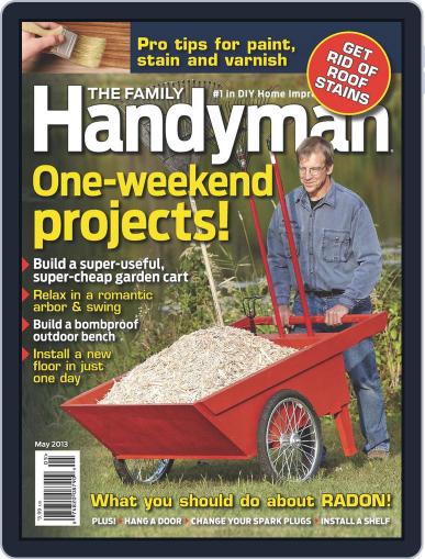 Family Handyman May 1st, 2013 Digital Back Issue Cover
