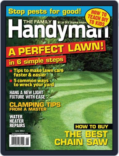 Family Handyman May 16th, 2012 Digital Back Issue Cover