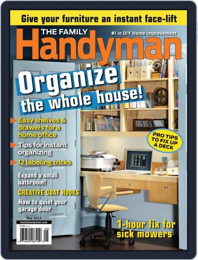 Family Handyman April 17th, 2012 Digital Back Issue Cover