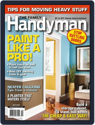 Family Handyman March 13th, 2012 Digital Back Issue Cover