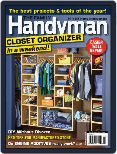 Family Handyman (Digital) January 17th, 2012 Issue Cover