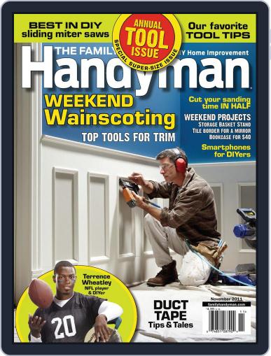 Family Handyman October 18th, 2011 Digital Back Issue Cover