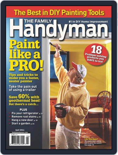 Family Handyman April 19th, 2011 Digital Back Issue Cover
