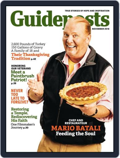 Guideposts November 1st, 2016 Digital Back Issue Cover