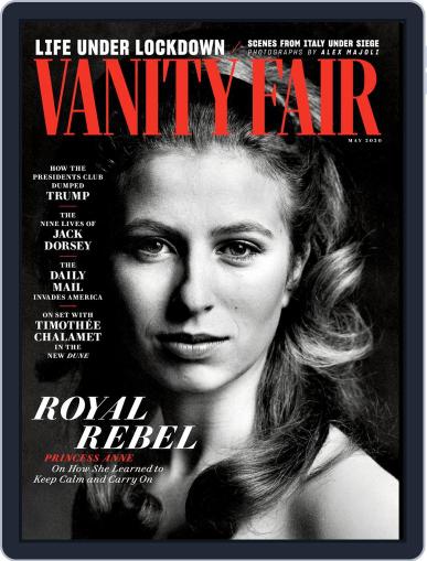 Vanity Fair May 1st, 2020 Digital Back Issue Cover