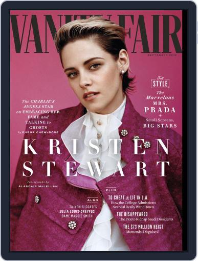 Vanity Fair September 1st, 2019 Digital Back Issue Cover
