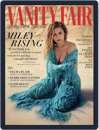 Vanity Fair March 1st, 2019 Digital Back Issue Cover