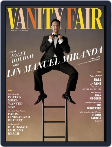 Vanity Fair November 28th, 2018 Digital Back Issue Cover